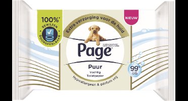 Page Vochtig Toiletpapier Puur 38 stuks