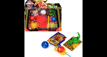 Bakugan - Special Attack Battle-set met 5 Bakugan-actiefiguren en 3 Brawler-kaarten - stijlen kunnen variëren
