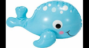 Intex opblaasbare dolfijn - kunststof - lichtblauw/wit - 25 x 23 cm - waterspeelgoed