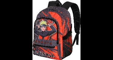 Naruto Rugzak Hachimaki 3 Vakken Laptopvak / Tabletvak - Hoogte 44cm