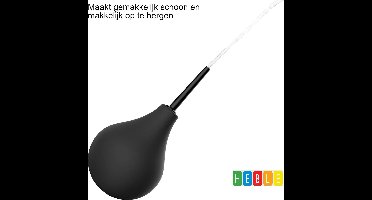 Anaal Douche Pro - Reiniging & Ontgifting - Anus, Vaginaal & Darmreiniging - Deluxe Klysma Set - Shower voor Mannen & Vrouwen - Plus Buttplugs & Erotiek Seksspeeltjes - Vibrator & Dildo - van Heble®