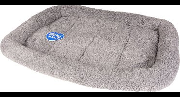 Duvo+ Sheepskin hondenkussen M - Grijs - 76 x 48 cm