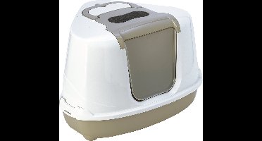Moderna Flip Hoekkattenbak - Beige - 56 x 45 x 39 cm