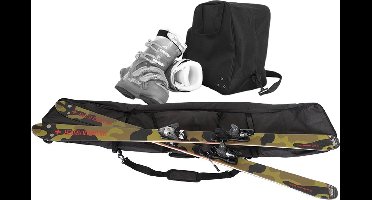 IVOL Waterafstotende Ski-snowboardtas en skischoen tas - lengte 175cm - met wieltjes