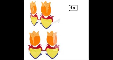 Bril Ik Hou van Holland - EK - Dutch Nederland tulpen Holland themafeest festival