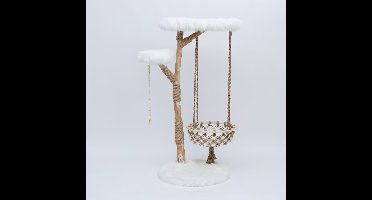 De Boon Boony Est 1941 Klimboom Quercus | 63x63x151cm Polar White