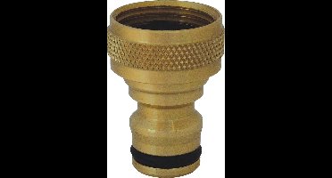 Budget - Messing kraanaansluiting 3/4 - universeel Gardena - duurzaam