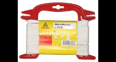 Deltafix koord jaloeziekoord wit 20 m x 1.7mm