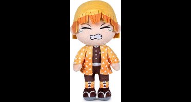 Zenitsu Agatsuma - Demon Slayer Pluche Knuffel 30 cm {Anime Manga Plush Toy | Speelgoed knuffelpop voor kinderen jongens meisjes | Dragon Ball Z, Naruto, One Piece, My Hero Academia}