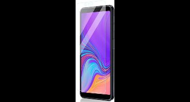 Shop4 - Samsung Galaxy A7 (2018) Glazen Screenprotector - Gehard Glas Transparant