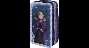 Undercover - Frozen Schooletui 3-Laags met Inhoud - Kunststof - Multicolor