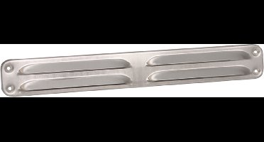 Schoepenrooster 300 x 40 mm blank aluminium