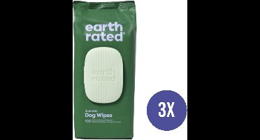 Combideal - Earth Rated - Dog Wipes Lavendel - 3x 100 Stuks