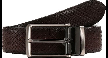 LLOYD Leren Riem Fashion Leather Men´s Belt W80 Brown Donkerbruin