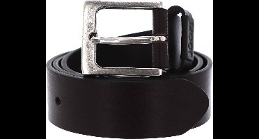 JOOP! Leren Riem Men's Jeans Belt 4,0 CM W85 D`Brown Donkerbruin