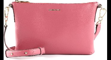MANDARINA DUCK Leren Schoudertas Luna Pochette Blush Roze