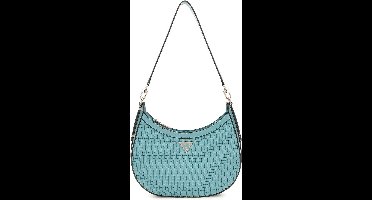 GUESS Schoudertas Murielle Hobo Bag Teal Turquoise