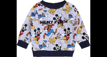 Grijs kindersweatshirt Club of Friends of Mickey Mouse DISNEY