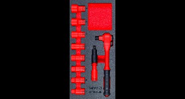 Doppenset EV foam tray 1/2 10- 24mm 10 delig MW Tools MWED1210