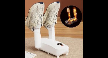 Schoenendroger-Schoenverwarmer-Schoenverfrisser – Compact & Opvouwbaar, 300W | Ideaal voor Voetbalschoenen, Werkschoenen, Laarzen, Sneakers & Handschoenen | Snelle Droging, Geurbestrijding & 360° Hete Lucht Circulatie