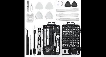 oCreon 115-delige Precisie Schroevendraaier Set - Torx - Phillips - Triwing voor PS4 - Xbox - Laptop