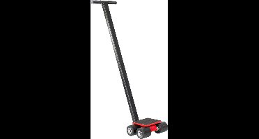 Transportrollen 3 t 4 nylon rollen met hendel en draaibaar plateau MW Tools TRA3