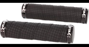 Velo Handvatten Aluminium Gel 13 Cm Zwart Per Paar