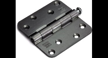 6x DX Scharnier Ongelagerd DK Rond Verzinkt 89x89x3mm H167E89892005