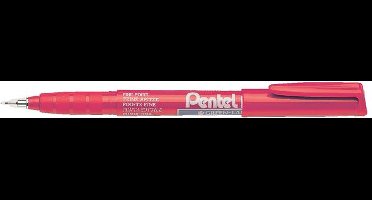 Fineliner pentel nmf50 f rood | 12 stuks