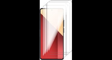 Screenprotector geschikt voor Xiaomi Redmi Note 13 Pro 5G / Poco X6 5G - 4x Glas Screen Protector