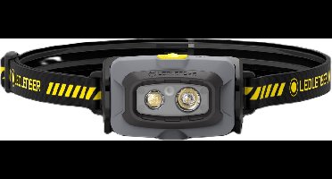 Ledlenser HF4R WORK - hoofdlamp - oplaadbaar - 500 lumen - IP68 - accu vooraan