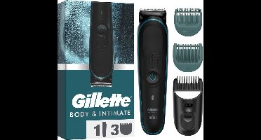 Gillette Intimate Trimmer - Intieme Zone Trimmer en Bodygroomer Voor Mannen - voor de Schaamstreek