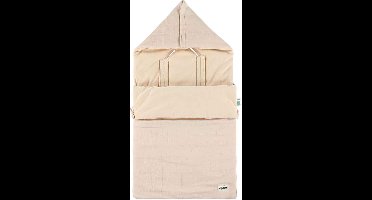 Trixie voetenzak baby - Bliss Blossom roze autostoel kinderwagen.