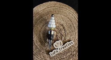 Wijnstopper Kerstboom Wit