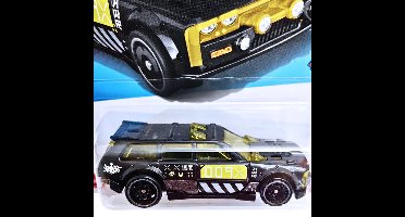 HOT WHEELS TRACK D WAGON 009X BLACK 189/250 HW TRACK CHAMPS 4/5 1:64 SHORT CARD