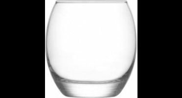 Asir glasset – 6-delige transparante glazen (7,2 x 7,2 x 9,4 cm)