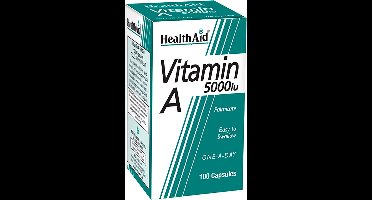 Health Aid Vitamina A 5,000 Onion 100 Caps