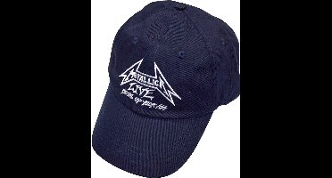 Metallica - Live Baseball pet - Donkerblauw