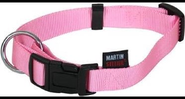 Puppy riem en halsband - Volledige Puppyset - Maat S Roze - Puppy halsband en lijn - Halsband en riem voor kleine honden