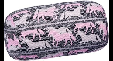 Kuschelmaxx Rolkussen - Sierkussen Rond Cilinder 17 x 33 cm - Einhorn-design - Stevig en zacht - Mooie print - Gevuld met microgranulaat - Vormvast & Wasbaar - Ideaal voor op de bank, bed, auto of op reis - Inclusief Wasnet