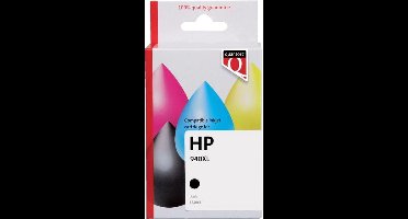 Inktcartridge quantore hp 940xl c4906cn hc zwart | 1 stuk