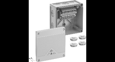 Spelsberg Abox Pro SL-6² Aftakkast (l x b x h) 152 x 152 x 85 mm Grijs IP66, IP67, IP69 1 stuk(s)