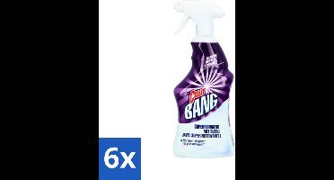 Cillit Bang - Power Cleaner - Bleek & Hygiëne - Schoonmaakspray - Voor Vlekken en Aanslag - 750 ml - Voordeelverpakking - 6 stuks