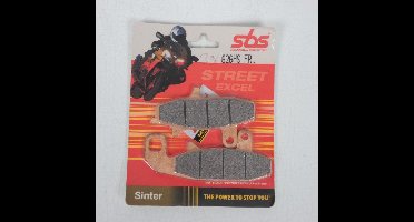 Plaquette de frein AV 626HS FR SBS pour moto Suzuki 800 DR 1988 à 1990 Neuf
