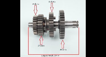 originele versnellingsbak voor motor tnt 50 city euro 2 nieuw
