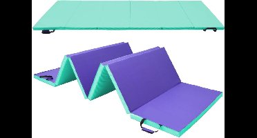 ApexArte® Turnmat Kinderen - Gymnastiek - Airtrack - Groen Paars