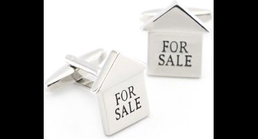 Huis te koop manchetknopen