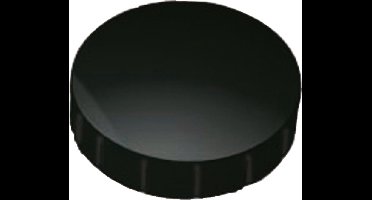 Magneet MAUL Solid 20mm 300gr zwart 10 stuks