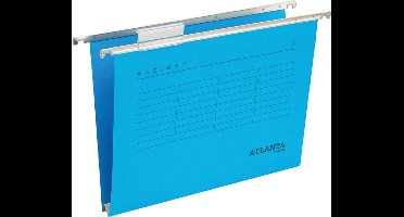 Verticale Hangmap A4 Atlanta U-bodem Blauw