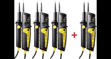 Beha Amprobe 2100-GAMMA+ BUNDLE Tweepolige spanningstester CAT III 1000 V, CAT IV 600 V Akoestisch, LCD, LED, Vibratie